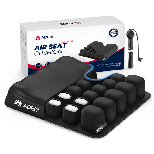 ADERI Airbag Seat Cushion with Ventilation Channels