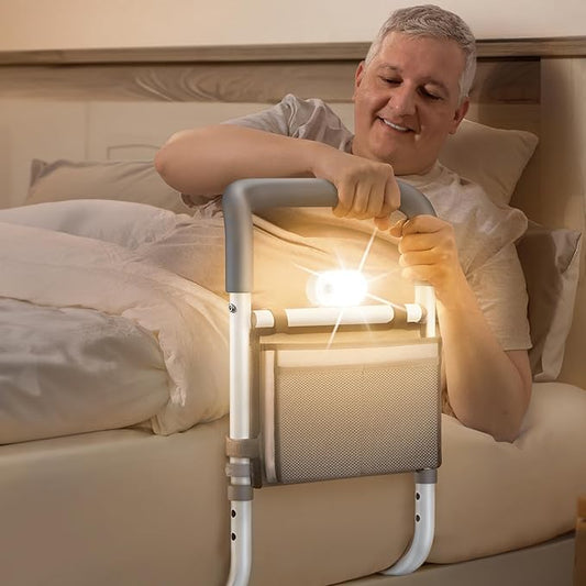 ADERI Adjustable Bed Rails for Elderly Adults Safety